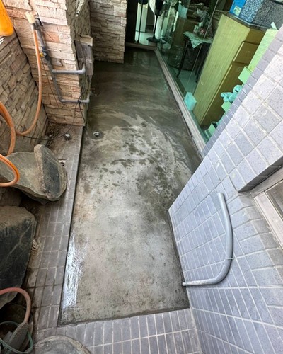台中北屯陽台修繕, 台中北屯陽台造景修繕, 台中北屯陽台防水施作